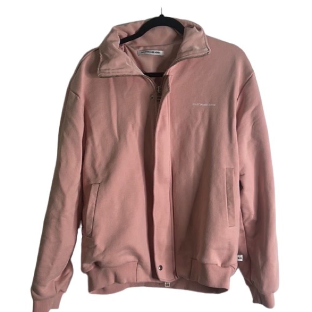Martin Asbjorn pink zip up jacket size XL Barbiecore